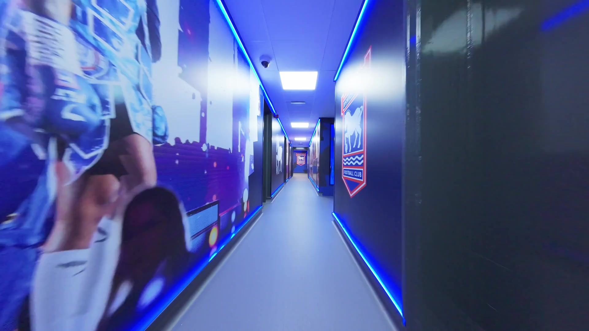 Ipswich football stadium corridor
